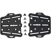 Yakima 35 Pound Load Capacity Heavy Duty Steel Recovery Track Mount Holds up to Four MaxTrax MKII, TRED Pro, or TRED 800/1100 Recovery Tracks, Black