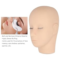 Lash Mannequin Head, 3 Layers Silicone Eyelash
