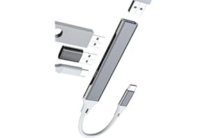 USB C Hub Multiport Adapter Charging Port Splitter (4in1) Type C OTG 3.0 Jack Cable Docking Station for Apple MacBook for iPh