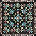 Quilt Kit Batik Tribal Rain Precut Ready to Sew