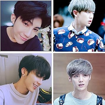 Amazon Com New Male Short Hair Fluffy Hair Styl Fashion Korean