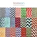 Modadorn Accessories Nautical Lightweight Chevron Infinity Scarf