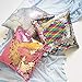 URSKYTOUS Reversible Sequin Pillow Case Decorative Mermaid Pillow Cover Color Changing Cushion Throw Pillowcase 16