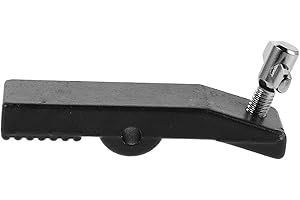 JEWEDECO Jazz Drum Bass Pedal Iron Plate Kick Drum Pedal Replacement Parts for Repair Beater Strike Plate