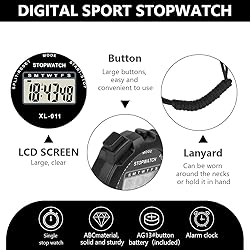 Vicloon Digital Sports Timer, Simple Travel