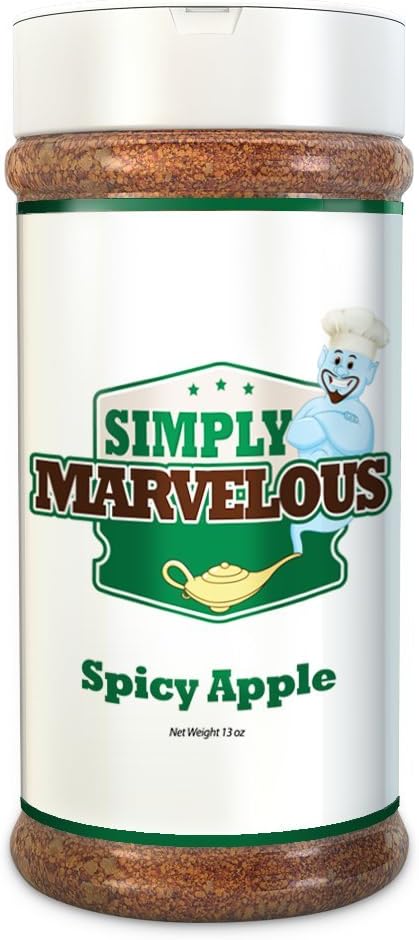 Simply Marvelous BBQ Spicy Apple Rub, 13 oz