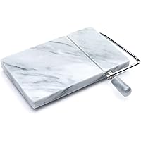 Cheese Slicer with 2 Replacement Wires, White (5 x 8.25 x 1.25 inches)