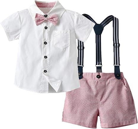 Amazon Co Jp Liaopoviao ベビー 男の子 フォーマル おしゃれ ロンパース キーズ服 洋服 正装 可愛い スーツ カバーオール 紳士風 半袖 蝶ネクタイ付き 出産祝い 結婚式 誕生日 お宮参り 写真撮影 ホーム キッチン