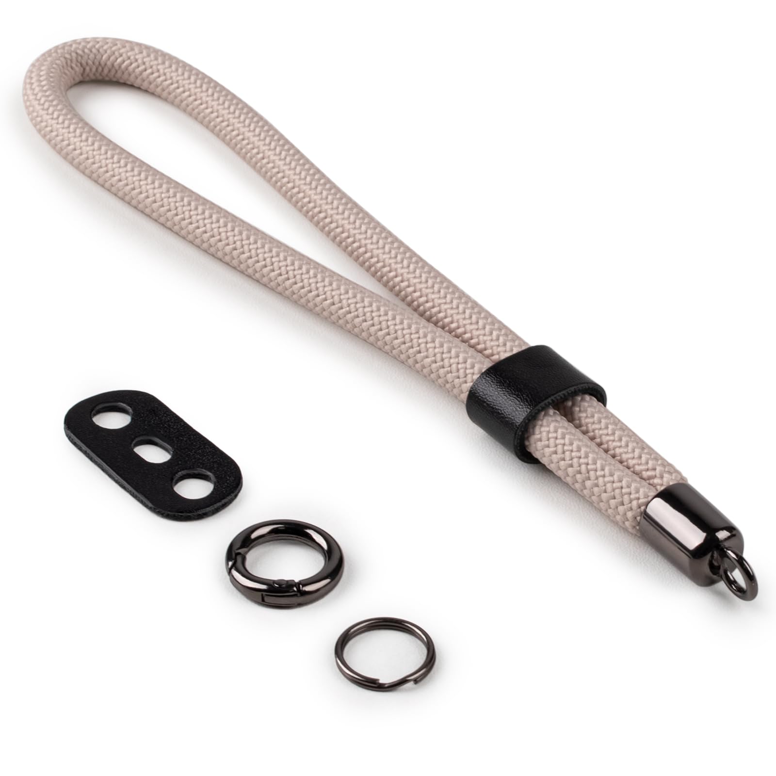 VOVMOEYA Camera Wrist Strap Rope,Camera Hand Strap Compatible with Fujifilm XT5 XH2S Nikon Z30 Z50 Canon EOS R6 R10 R50 Sony A6700 A6400 A6000 A7C II A7IV DSLR Camera - Grey