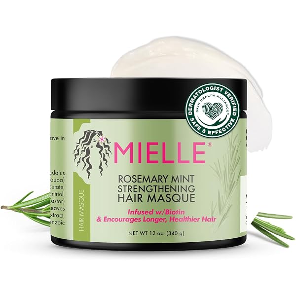 Amazon.com : Mielle Organics Rosemary & Mint Edge Control Gel - Strong Hold Hair & Edge Gel for Women & Men - Infused with Biotin, Coconut & Babassu Oil to Encourage Longer,