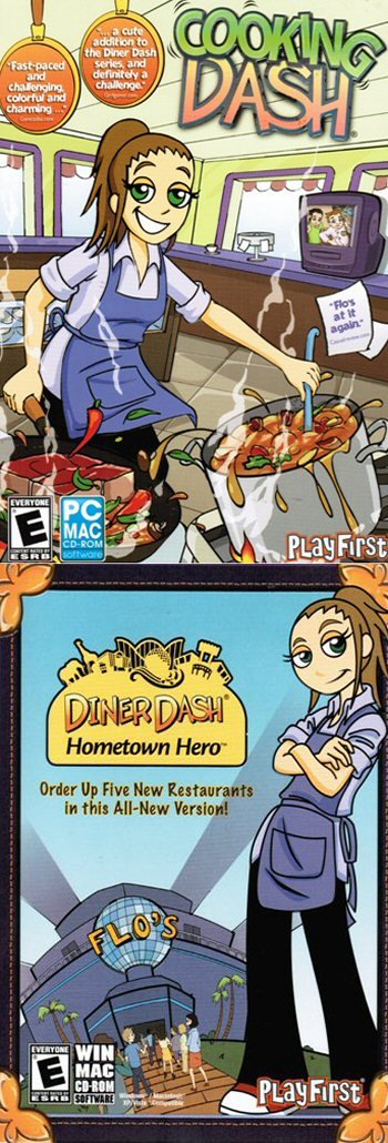 Diner Dash: Hometown Hero + Cooking Dash