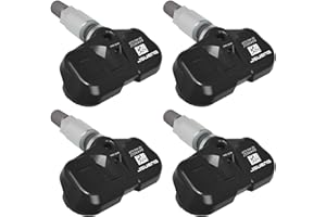 Jsueng TPMS Sensor, 4-Pack Fit for 2008-2012 Honda Accord, 2007-2011 Honda CR-V, 2008 Honda Fit, Tire Pressure Monitoring System Sensor (TPMS) 315Mhz OE#42753SWA316 42753SWA315 42753S2A325