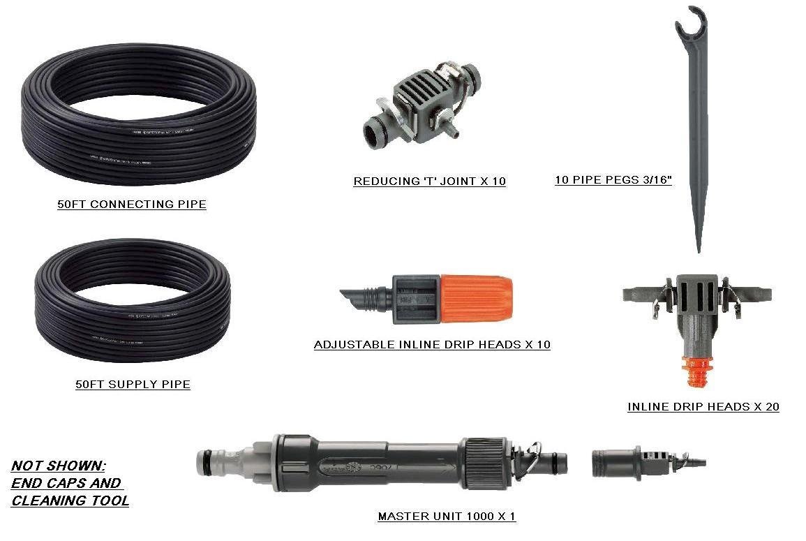 Gardena 1399 MicroDrip Multiple Application Drip Irrigation Starter