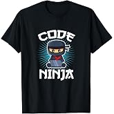 Code Ninja Programmer Coder Computer Programming Coding T-Shirt Small