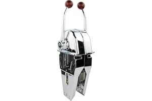 NEWMAIX Universal Boat Dual Lever Throttle Control,Marine Top Mount Twin Lever Engine Control Zinc Alloy Dual Handle Shift for Any Type of Boat with Outboard Inboard or I/O Power