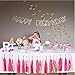 MerryNine Tissue Tassels Garlands, 30PCS Tassels, 14 Inch Long Tassels, for Wedding, Baby Shower, Event & Party Supplies Decoration (Rose/Pink/White/Gold)