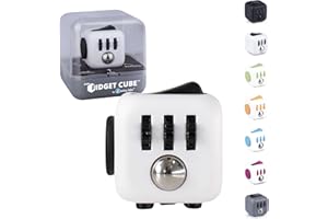 Antsy Labs The Original Fidget Cube, Stress Relief Desk Toy with 6 Sides, Gadget for Focus, Anxiety Relief, Sensory Processing Challenges, Fun Gift for Kids, Teens, and Adults, Pocket-Sized, Dice