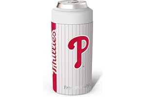 Frost Buddy Universal Can Cooler - Fits All - Stainless Steel Can Cooler for 12 oz & 16 oz Regular or Slim Cans & Bottles - Stainless Steel (Tennessee Vols - Black)