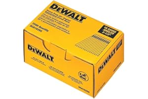 DEWALT Finish Nails, 2-1/2-Inch, 16GA, 20-Degree, 2500-Pack (DCA16250)