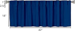 Magic Drapes Window Treatment Valance