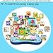 B.B.PAW English/Spanish Bilingual Kids LearningTablet,Enhance/Train Kid's Abilities and Develop Talents,7 Inch HD Display-Blue
