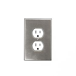 Questech Decor Single Duplex Electrical Outlet