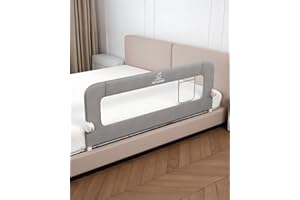 Aptododo 59" Upgraded Bed Rail for Toddlers with U-Shape Base, Toddler Bed Rails with More Stable and Secure, Fit for Twin, Full, Queen Size Bed,High/Low Mattresses, Box/Platform Bed