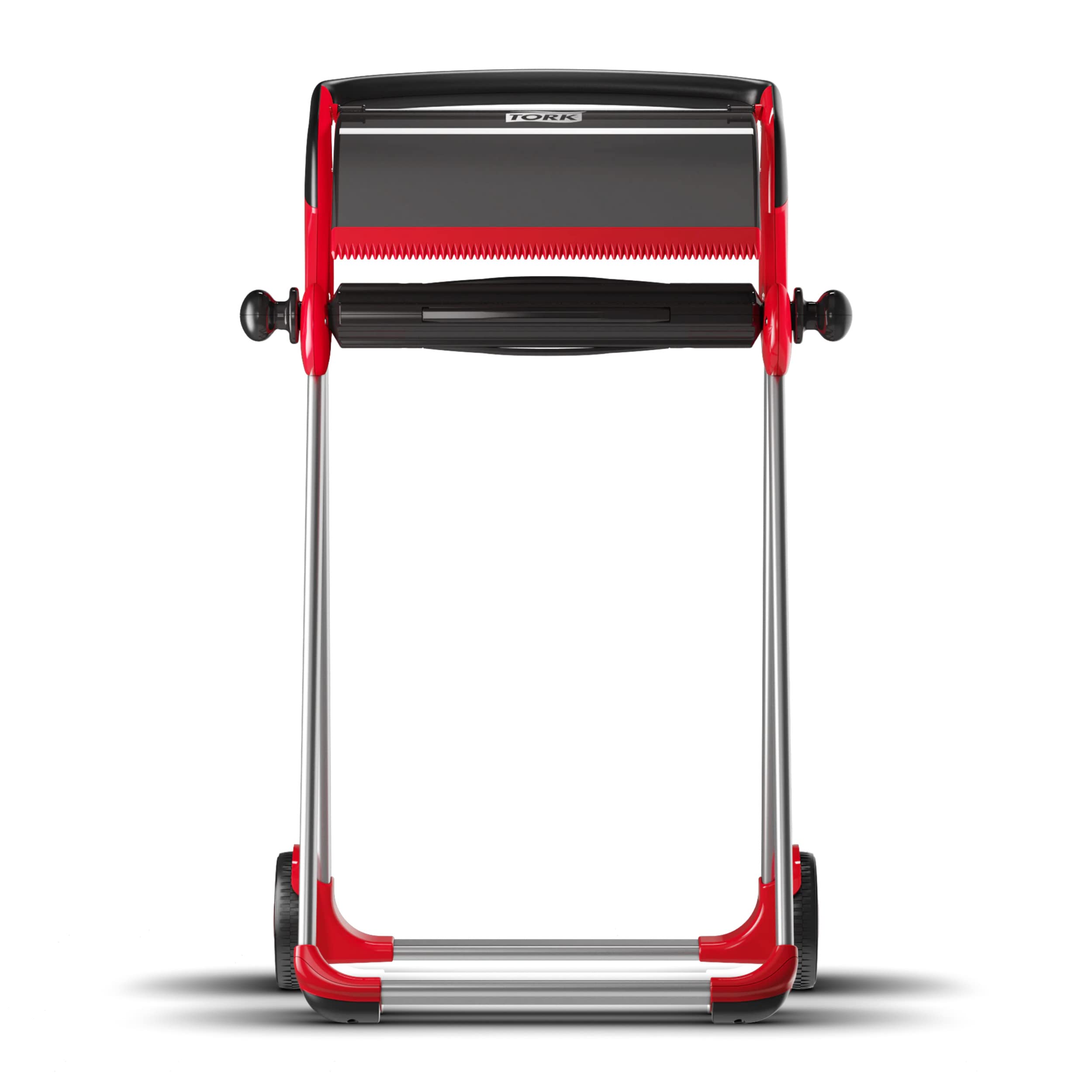 Tork Floor Stand Dispenser Red and Smoke W1, Mobile, Performance Range, 652008