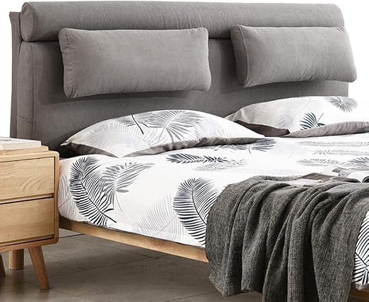 Wenzhe Kopfteil Kissen Bett Ruckenkissen Ruckenlehne Stoff Ruckenlehne Waschbar Zuhause Schlafzimmer Taillengurtel Kissen 4 Farben Color C Size 200x58cm Amazon De Kuche Haushalt