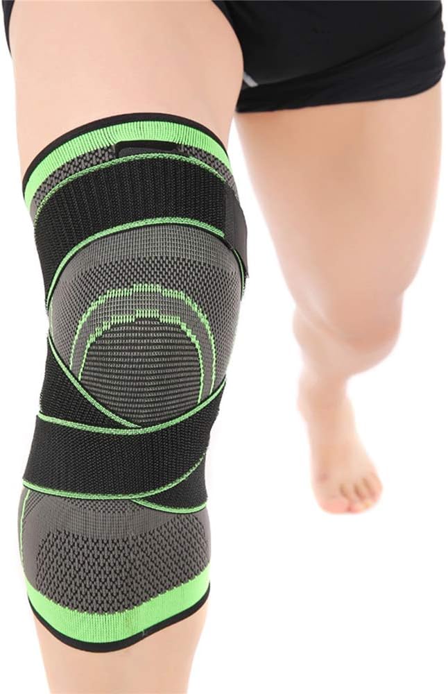 Weka Knee Brace, Professional Adjustable Sport Hiking Kneepad Protective Knee Support Brace Pressure Bandage