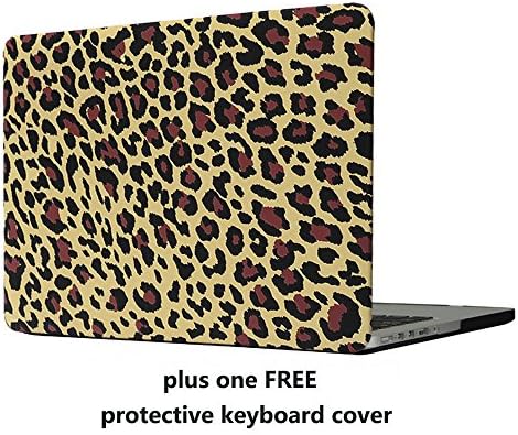 MacBook Pro 13 Retina Case Cover – Treasure21 Slim fit Smart protection Soft rubber coating Smooth better grip Hard case shell cover for Macbook Pro 13 Retina A1425 A1502 (Leopard)
