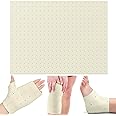 Threlaco Splinting Material Sheet 1/8 Width, 18 Length, 24 Height 1% Perforated Single Sheet Splinting Material Thermoplastic for Novice and Experienced Splinters, Beige
