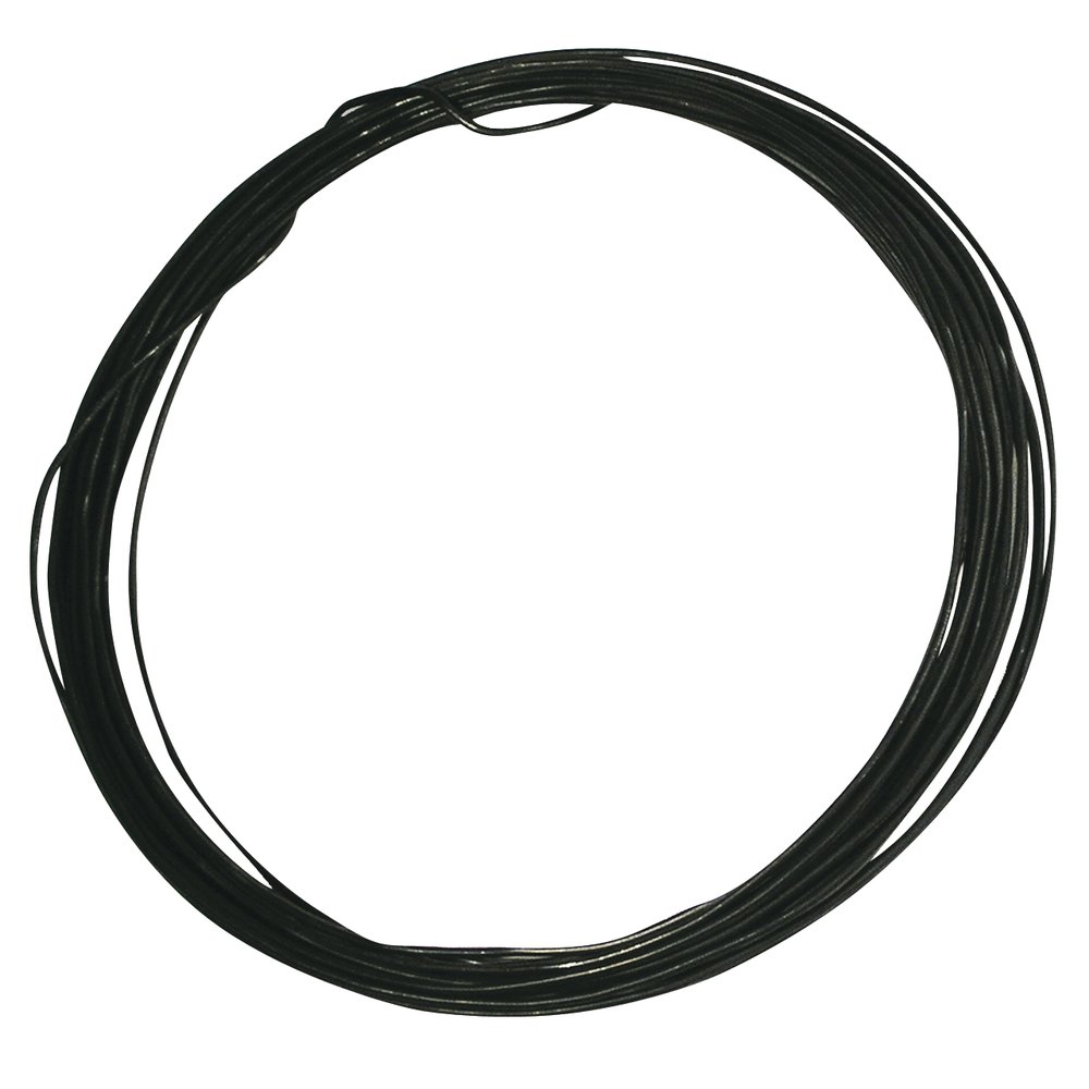 Rayher Iron Wire, 10 Meters, Black, 1.4 mm, Universal Binding, Planting, Floral, Craft, Winding Wire