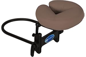 EARTHLITE Home Massage Kit – Deluxe Adjustable Headrest & Face Pillow / Home & Family Massage Made Easy with instructional DVD