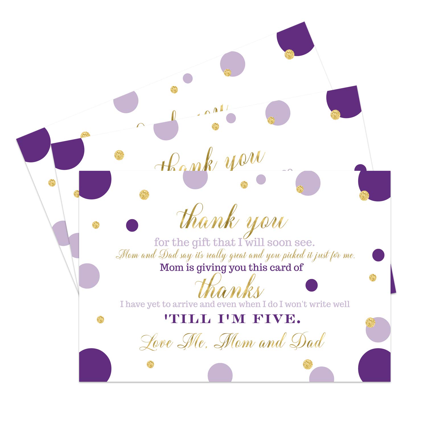 thank you baby shower cards message