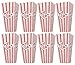 Set of 8 Popcorn Plastic Container Box Tub Bowl - Presentation is Everything