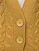 FLORIA Womens Cable Knit Long Sleeve Button Sweater Cardigan w/ Pockets (S-3XL)