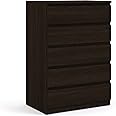 Tvilum Scottsdale 5 Drawer Chest, Coffee