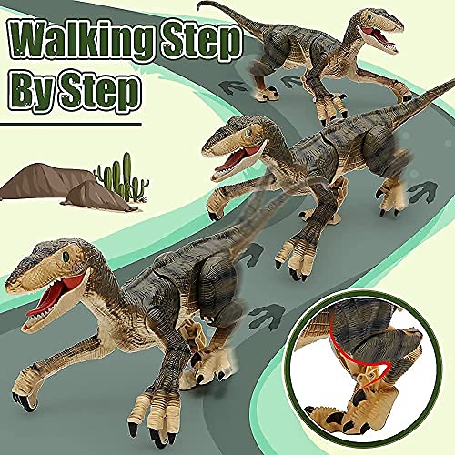 Mini Tudou Remote Control Dinosaur Toys,Electronic Walking Toys with