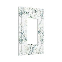 Watercolor Spring Sage Green Eucalyptus Leaves 1