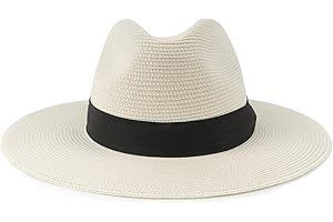 Zylioo XXL Oversize Straw Sun Hats,Large Panama Beach Hat for Big Heads,Small UPF Travel Hats with Chin Strap