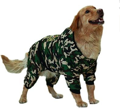 Hengtongtongxun Hundekleidung Fur Herbst Und Winter Grosser Hund Labrador Husky Samoyed Doberman Golden Retriever Big Dog Camouflage Winter Moda 7xl Rose Amazon De Haustier