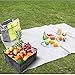 Insulated Food Delivery Bag Black Food Packing Nylon Bag 15in x 13in x 8in(H) Quality Thermal Insulated Food Carry Bag for Food Delivery Companies; Picnics,Trips, Shopping, Storage