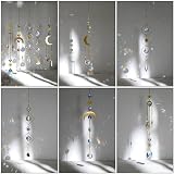 OFFCUP Crystal Suncatchers 5pc Rainbow Prism Sun Catchers Set view 4