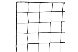 Wiseek Soccer Backstop Net, High Impact Barrier Net, Nylon Practice Sports Netting 10x20ft/10x30ft/10x40ft (Installation Rope Included)