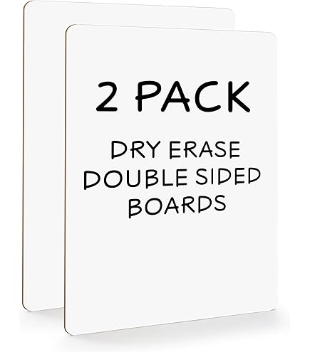 Amazon.com : SCRIBBLEDO Small White Board 6x9 Double Sided Dry