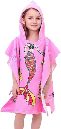 swimming towel poncho