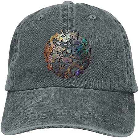 DE43sd Caps Dragon and Boat Man Unisex Cowboy Baseball Caps Style Low Adjustable Baseball Cap Hat