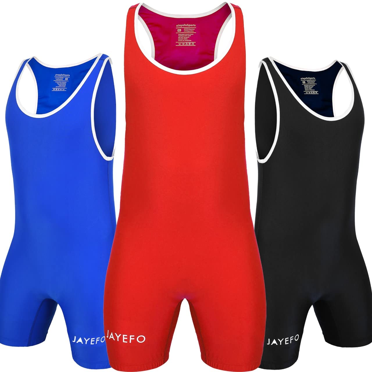 Mua Sports Men’s Wrestling Singlet Pro Wrestle Gear Uniform for Men