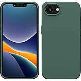 kwmobile Case Compatible with Apple iPhone 16e Case - TPU Silicone Phone Cover with Soft Finish - Forest Green